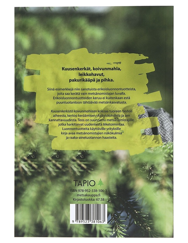 Kuusenkerkistä koivunmahlaan : lisäansioita omasta metsästä - Riina Karvonen - Tietokirjat ja oppaat - 10105414977 - 1