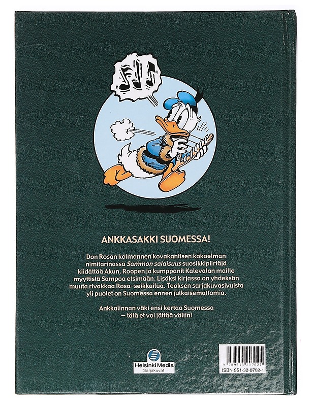 Sammon salaisuus ja muita Don Rosan parhaita - Rosa, Don - Sarjakuvat - 10105414985 - 1