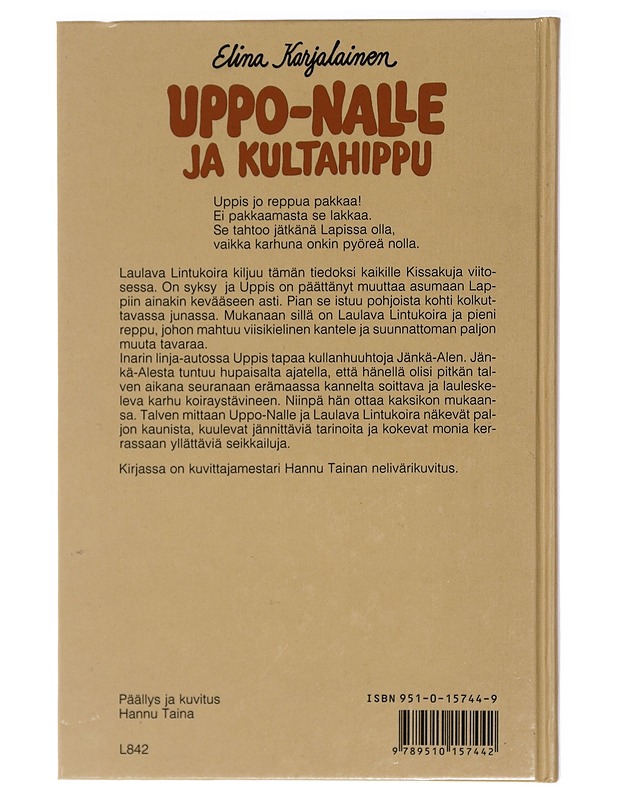 Uppo-Nalle ja Kultahippu - Elina Karjalainen - Kaunokirjallisuus - 10105415031 - 1