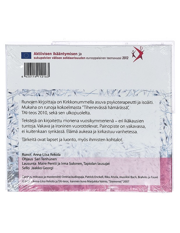 Anna-Liisa Rekola: Jos ehtisin vielä... - CD - CD-levyt - 10105415032 - 1