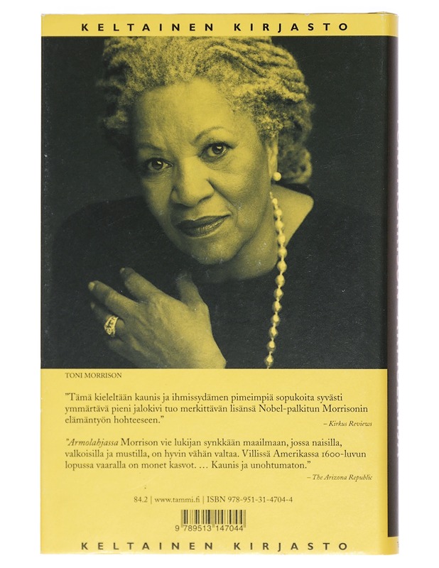 Armolahja - Morrison, Toni - Historiakirjat - 10105415038 - 1