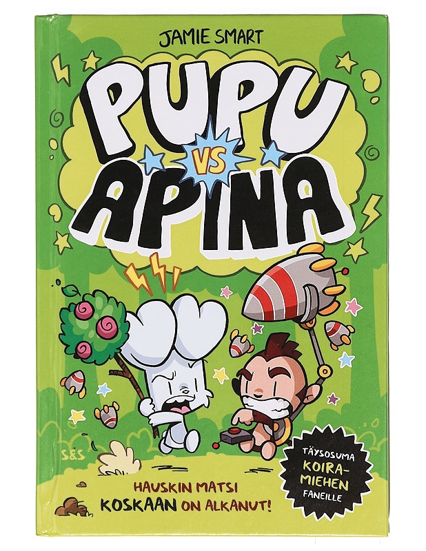 Pupu vs Apina - Smart, Jamie - Lastenkirjat - 10105415042 - 0