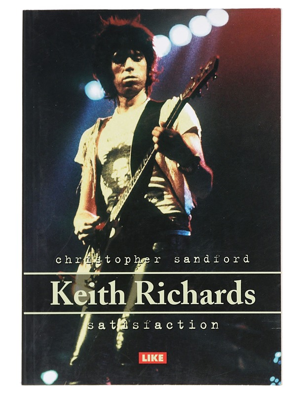 Keith Richards : Satisfaction - Sandford, Christopher - Elämäkerrat ja muistelmat - 10105415071 - 0