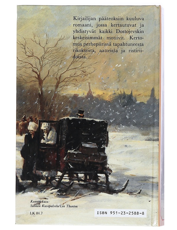 Karamazovin veljekset - Dostojevski, F. M. - Romaanit ja novellit - 10105415101 - 1