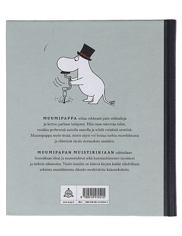 Muumipapan muistikirja - Jansson, Tove - Tietokirjat ja oppaat - 10105415104 - 1