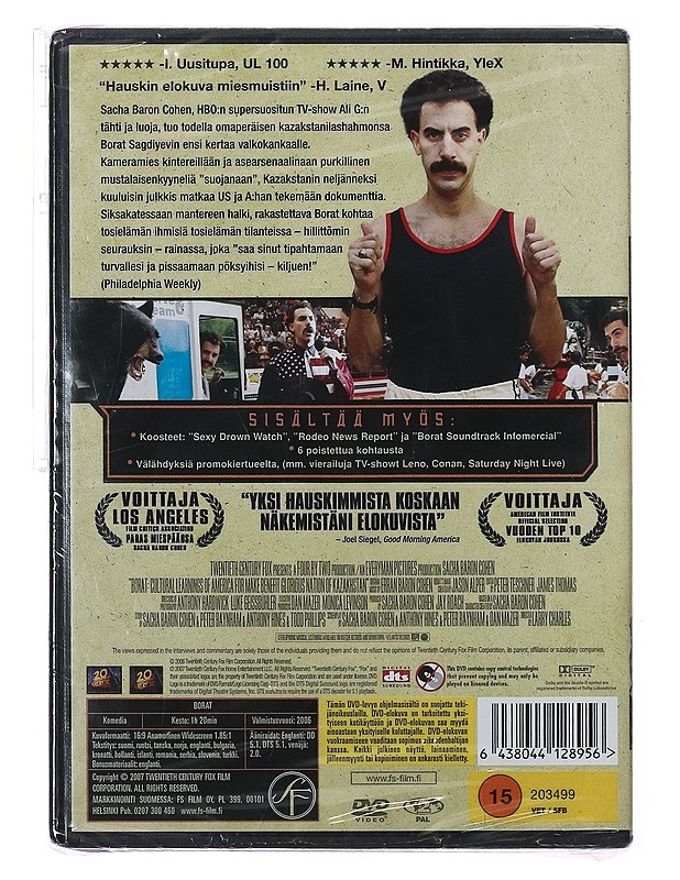 Borat - DVD - DVD-elokuvat - 10105415113 - 1