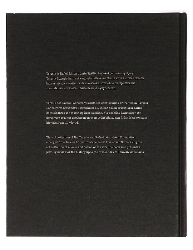 Kaunis minun silmissäni, Teresia ja Rafael Lönnströmin Säätiön taidekokoelma - Selma Green - Historiakirjat - 10105415145 - 1