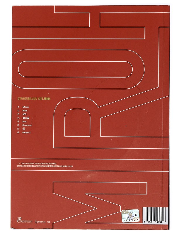 Stray Kids Mini Album Clé 1 : Miroh - Park, J. Y. - Musiikki- ja elokuvakirjat - 10105415138 - 1