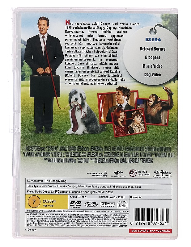 Karvanaama - DVD - DVD-elokuvat - 10105415141 - 1