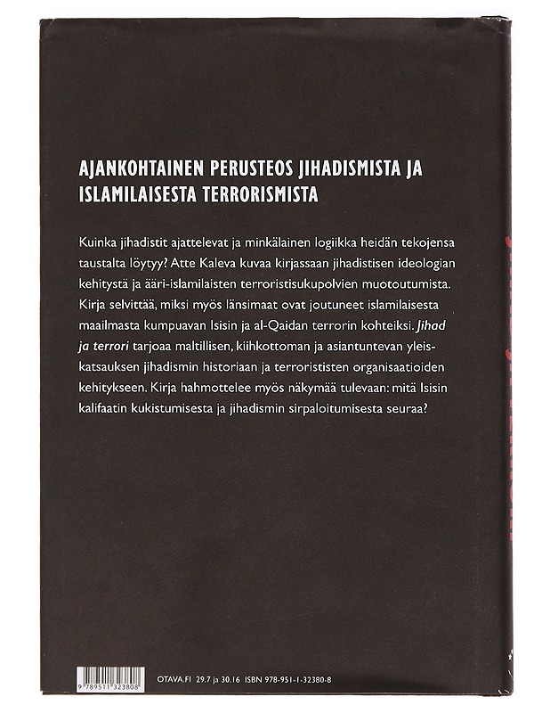 Jihad ja terrori - Atte Kaleva - Historiakirjat - 10105415171 - 1