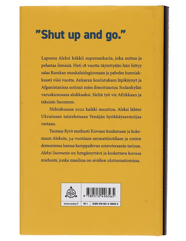 Aleksi Suomesta - Tuomas Kyrö - Elämäkerrat ja muistelmat - 10105415174 - 1