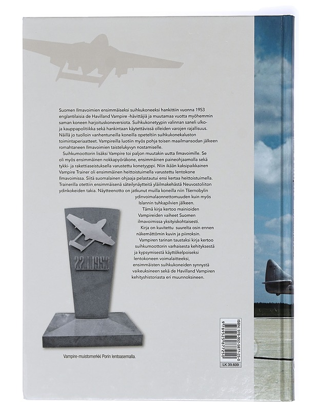 [Suomen ilmavoimien lentokoneet]. 5, De Havilland Vampire in Finnish air force - Laukkanen, Jyrki - Historiakirjat - 10105415198 - 1
