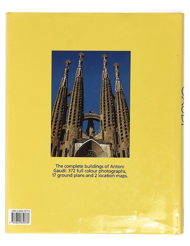 Gaudi 1852-1926 : Antoni Gaudi i Cornet - a life devoted to architecture - Rainer Zerbst - Tietokirjat ja oppaat - 10105415206 - 1