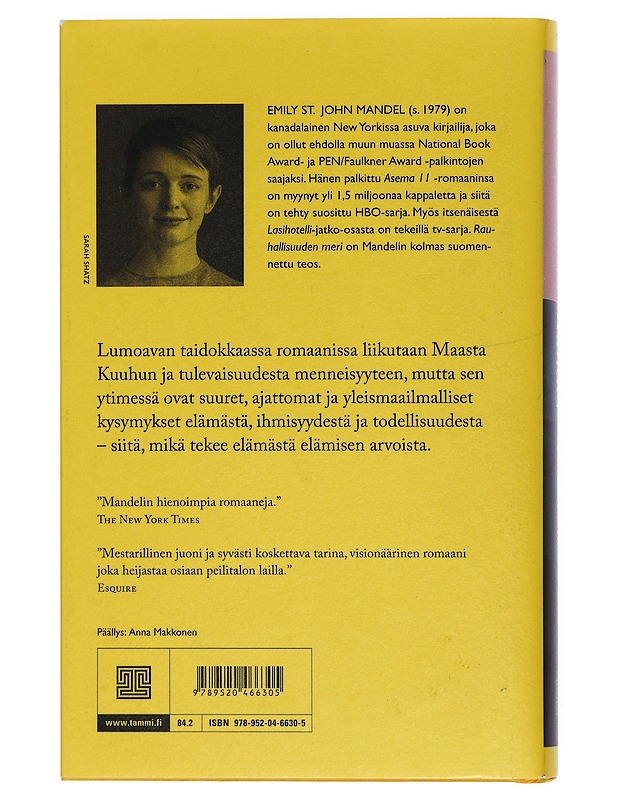 Rauhallisuuden meri - Mandel, Emily St. John - Fantasia- ja scifi - 10105415209 - 1