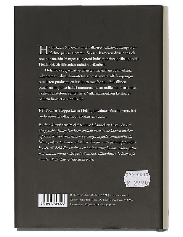 Vallatkaa Helsinki - Hoppu, Tuomas - Historiakirjat - 10105415240 - 1