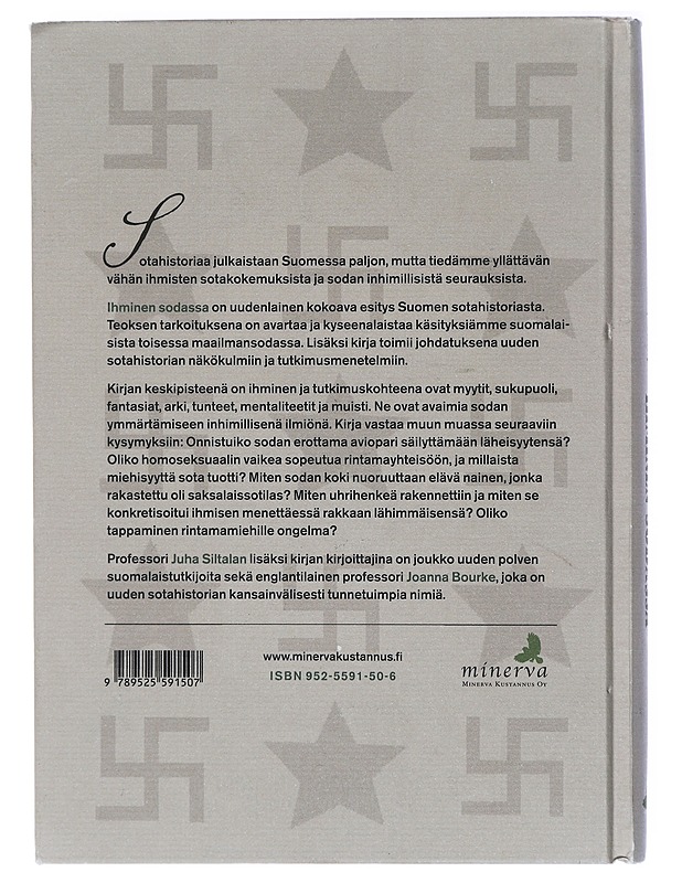 Ihminen sodassa - Kinnunen, Tiina - Elämäkerrat ja muistelmat - 10105415251 - 1