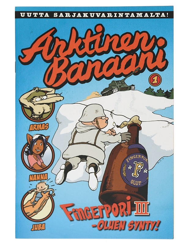 Arktinen Banaani. 1 - Biller, Malin - Sarjakuvat - 10105415308 - 0