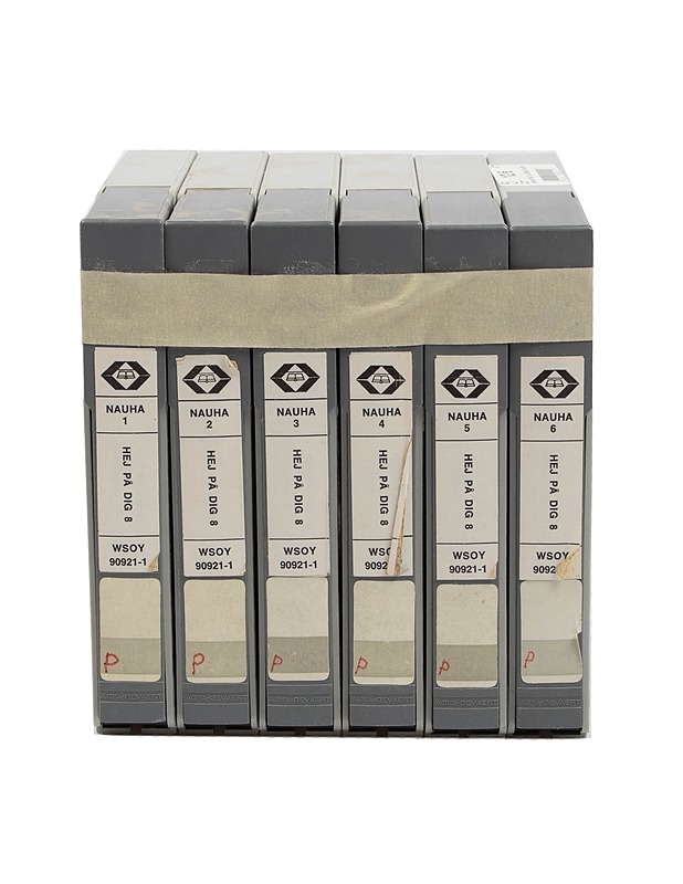 Hej på dig 8 VHS kasetit, 6 osaa - Muut sisustustavarat - 10105415322 - 2