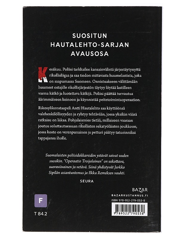 Operaatio Troijalainen - Christian Rönnbacka - Jännitys ja dekkarit - 10105415329 - 1