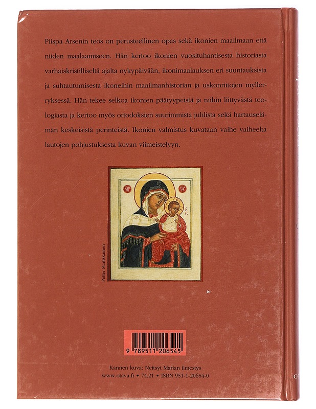 Ikonikirja - Arseni, Kuopion ja Karjalan metropoliitta - Historiakirjat - 10105415343 - 1
