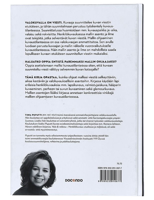 POSE : mallin asento ja ohjaaminen henkilökuvauksessa - Puputti, Tiina - Tietokirjat ja oppaat - 10105415345 - 1