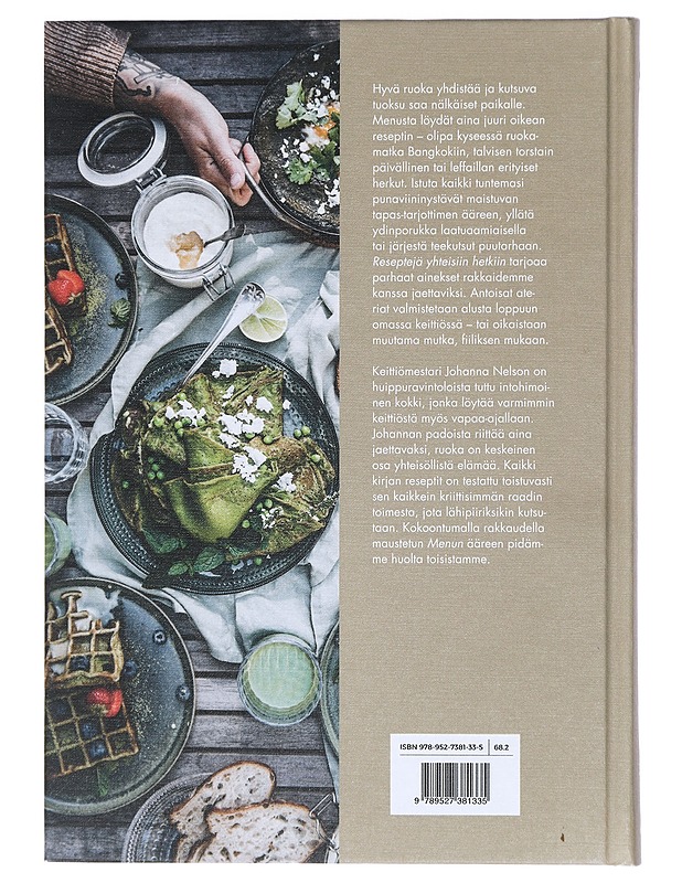 Menu : reseptejä yhteisiin hetkiin - Nelson, Johanna - Kirja lahjaksi - 10105415356 - 1