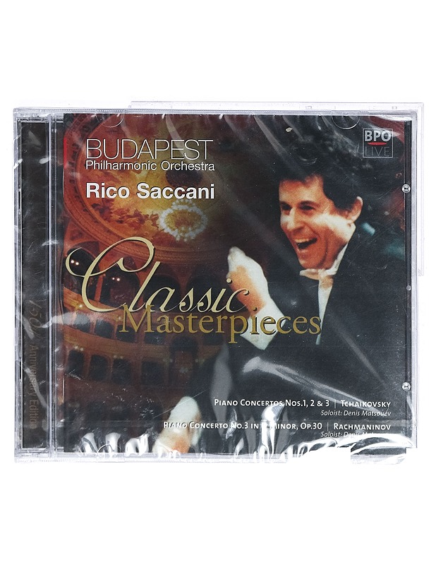 Budapest Philharmonic Orchestra/Rico Saccani: Classic Masterpieces - CD - CD-levyt - 10105415352 - 0