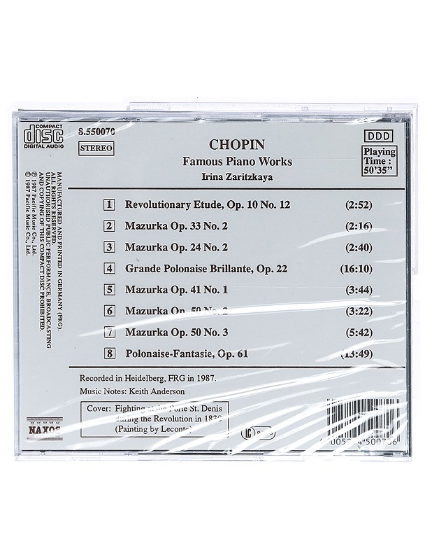 Chopin: Famous Piano Works - CD - CD-levyt - 10105415369 - 1