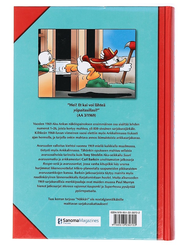 Aku Ankka : näköispainos vuosikerrasta 1969. I osa - Äärilä, Mika - Sarjakuvat - 10105415386 - 1
