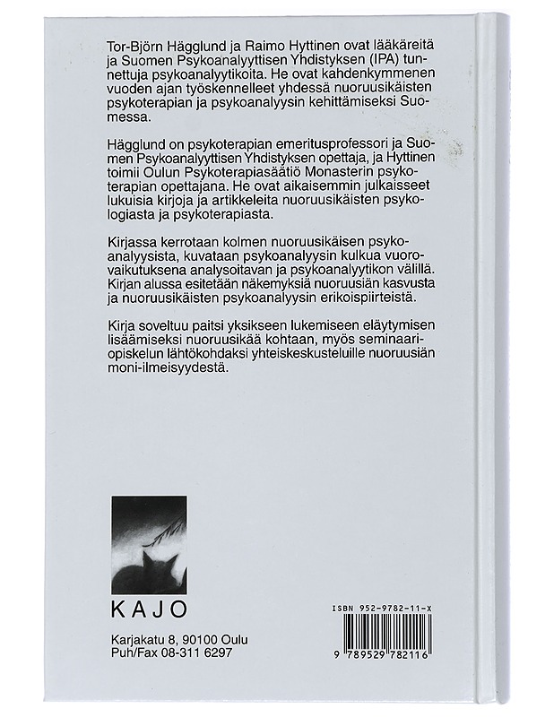 Nuoruusikäisen psykoanalyysi - Hägglund, Tor-Björn - Tietokirjat ja oppaat - 10105415395 - 1