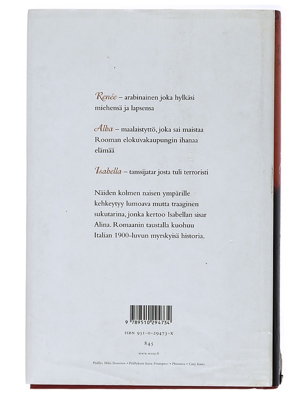 Casa Rossan perilliset - Marciano, Francesca - Romaanit ja novellit - 10105415410 - 1