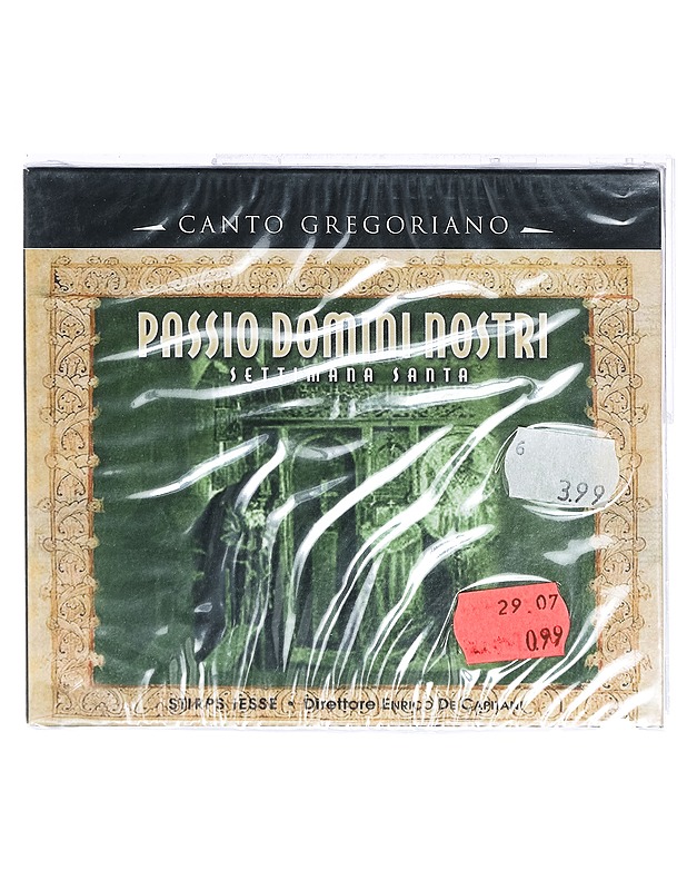 Canto Gregoriano: Passio Domini Nostri - CD - CD-levyt - 10105415424 - 0