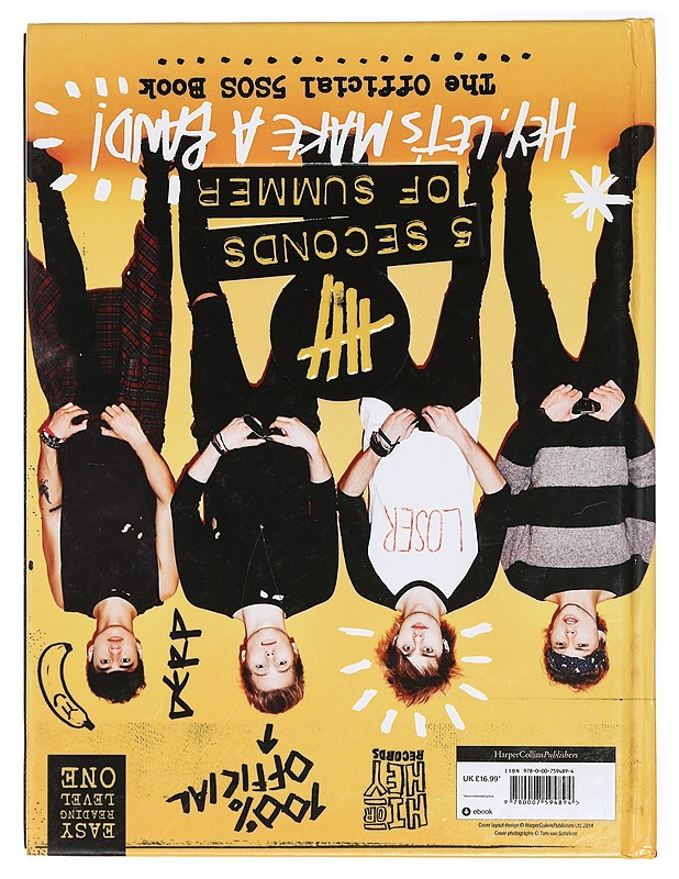 5 Seconds Of Summer : hey, let's make a band! - 5 Seconds Of Summer - Elämäkerrat ja muistelmat - 10105415439 - 1