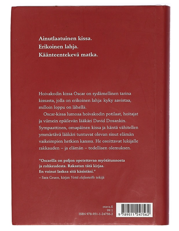 Hoivakodin kissa Oscar - Dosa, David - Elämäkerrat ja muistelmat - 10105415458 - 1