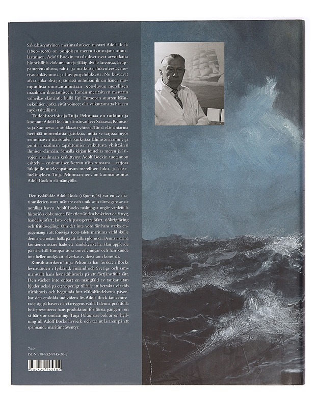 Adolf Bock : merimaalari = marinmålaren - Peltomaa, Tuija - Tietokirjat ja oppaat - 10105415455 - 1