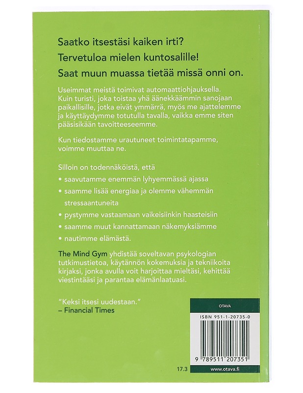 The mind gym : mielen mestariksi - Tervonen, Eija - Tietokirjat ja oppaat - 10105415476 - 1