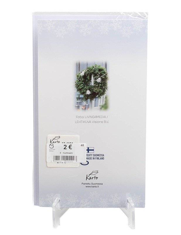 2-osainen joulukortti - Askartelu - 10105415486 - 2