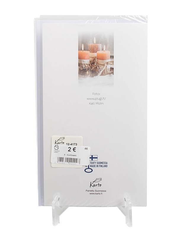 2-osainen joulukortti - Askartelu - 10105415490 - 2