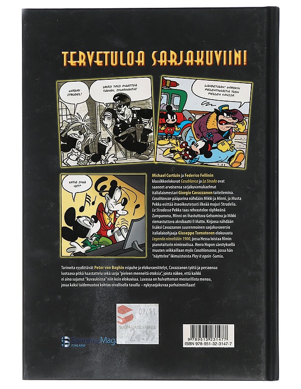 Elävän kuvan taika - Cavazzano, Giorgio - Musiikki- ja elokuvakirjat - 10105415492 - 1