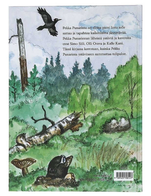 Pekka Punarinta sammuttaa metsäpalon - Karinen, Tapani - Lastenkirjat - 10105415495 - 1