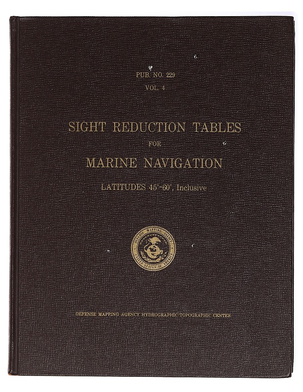 Sight Reduction Tables For Marine Navigation : Volume 4 - Tietokirjat ja oppaat - 10105415505 - 0