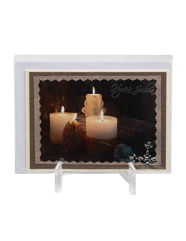 2-osainen joulukortti - Askartelu - 10105415506 - 0