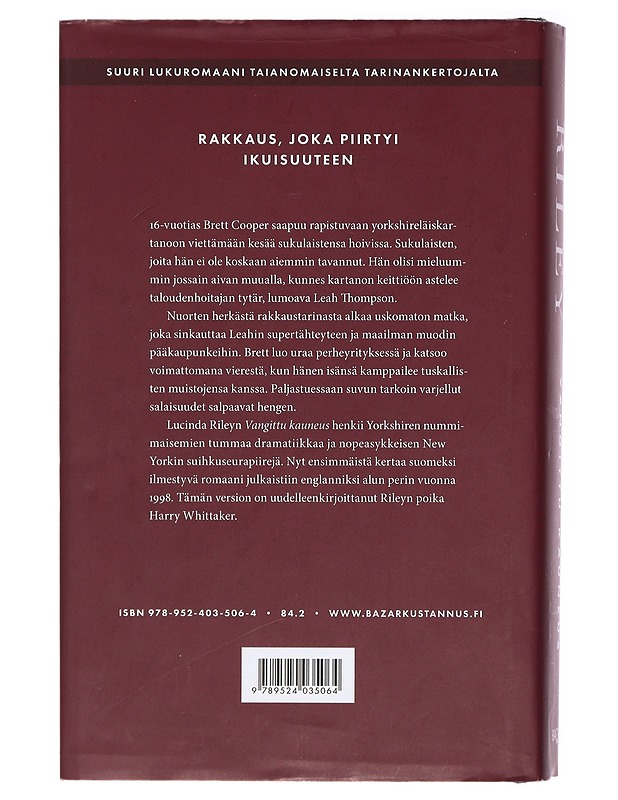 Vangittu kauneus - Riley, Lucinda - Romaanit ja novellit - 10105415514 - 1