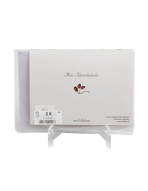 2-osainen joulukortti/adventtikalenteri - Askartelu - 10105415517 - 2