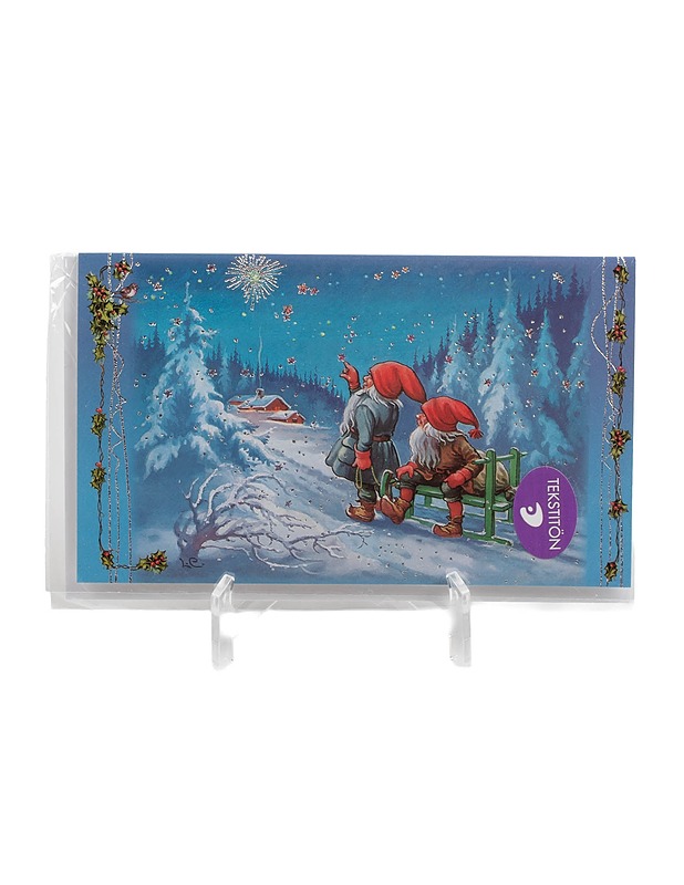 2-osainen joulukortti - Askartelu - 10105415524 - 0