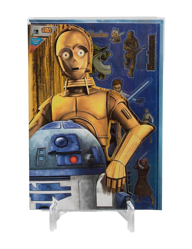 STAR WARS 2-osainen kortti - Askartelu - 10105415537 - 0