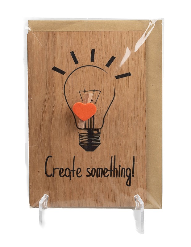 Vanerikortti ja kirjekuori - Askartelu - 10105415540 - 0