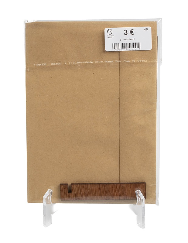 Vanerikortti ja kirjekuori - Askartelu - 10105415540 - 1