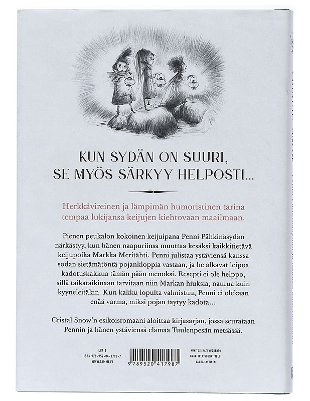 Penni Pähkinäsydän ja kauhea kadotuskakku - Snow, Cristal - Lastenkirjat - 10105415542 - 1