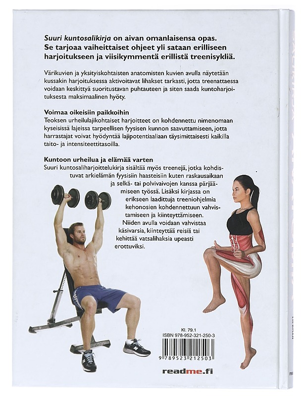 Suuri kuntosalikirja : anatomia - Liebman, Hollis Lance - Tietokirjat ja oppaat - 10105415564 - 1